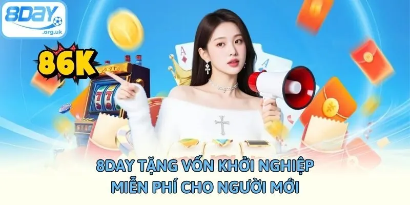 8DAY tặng vốn khởi nghiệp miễn phí cho người mới