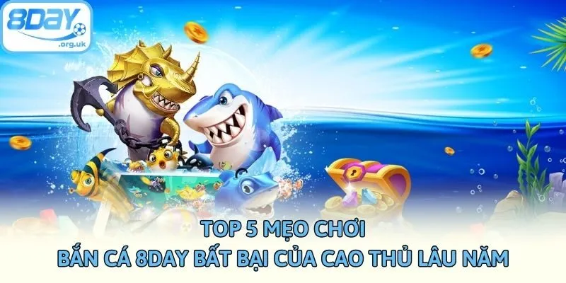 Top 5 Mẹo Chơi Bắn Cá 8DAY Bất Bại Của Cao Thủ Lâu Năm